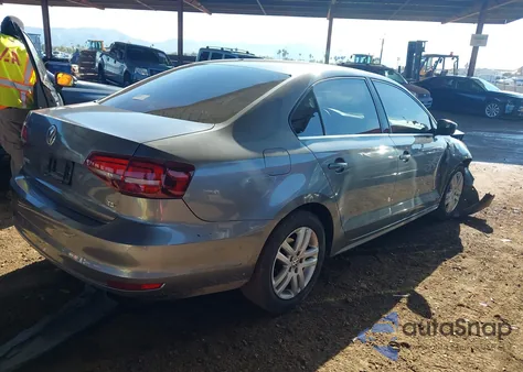 2017 Volkswagen Jetta 1.4T S from USA, damaged, VIN 3VW2B7AJXHM228354